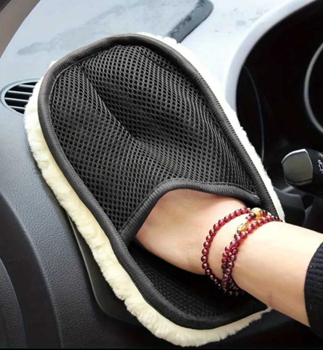 Gentle Detailing and Dusting for Vehicle Maintenance, Car Wash Glove