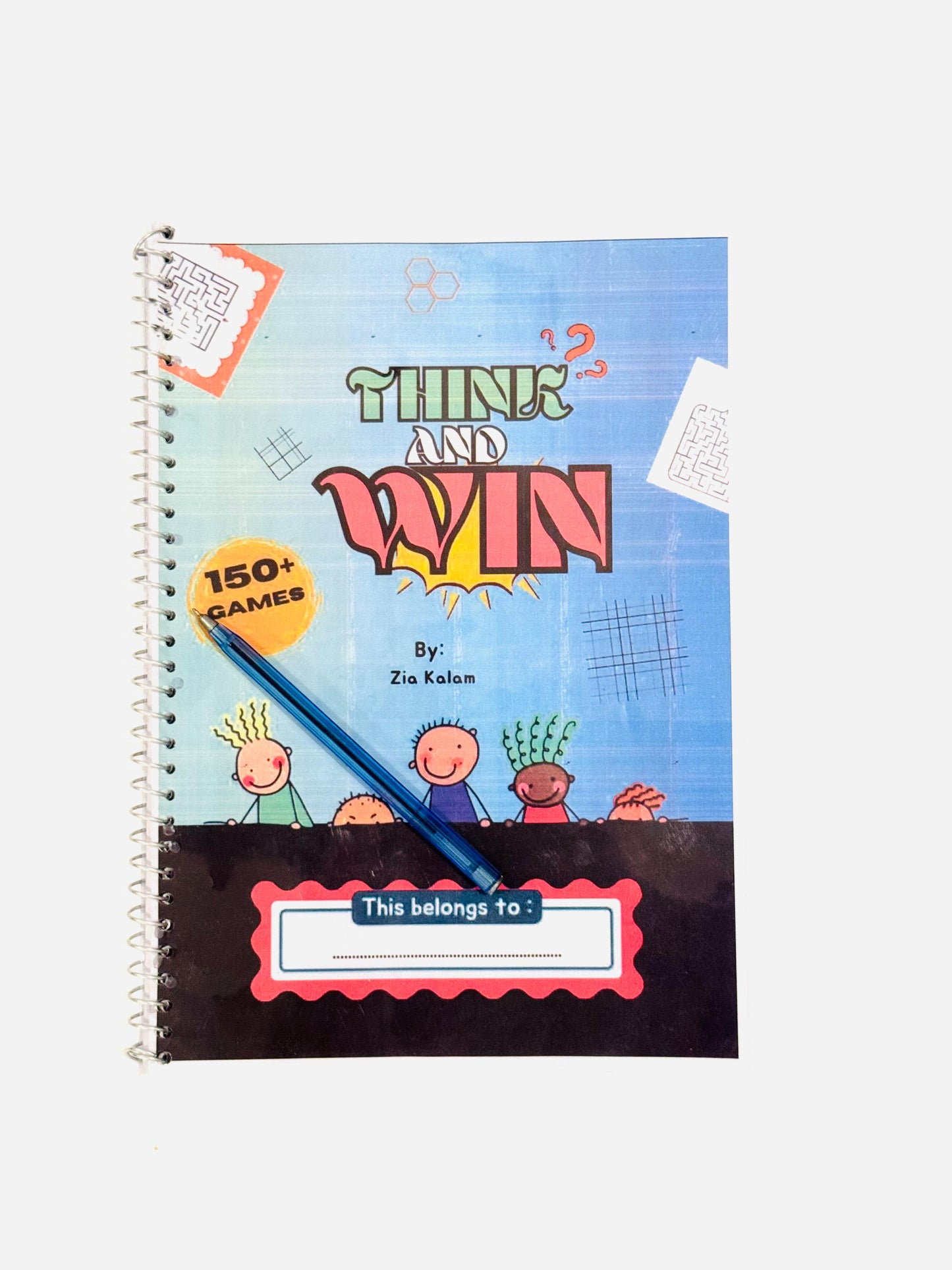 Challenging Maze Puzzle Book for Adults – Relax & Sharpen Your Mind