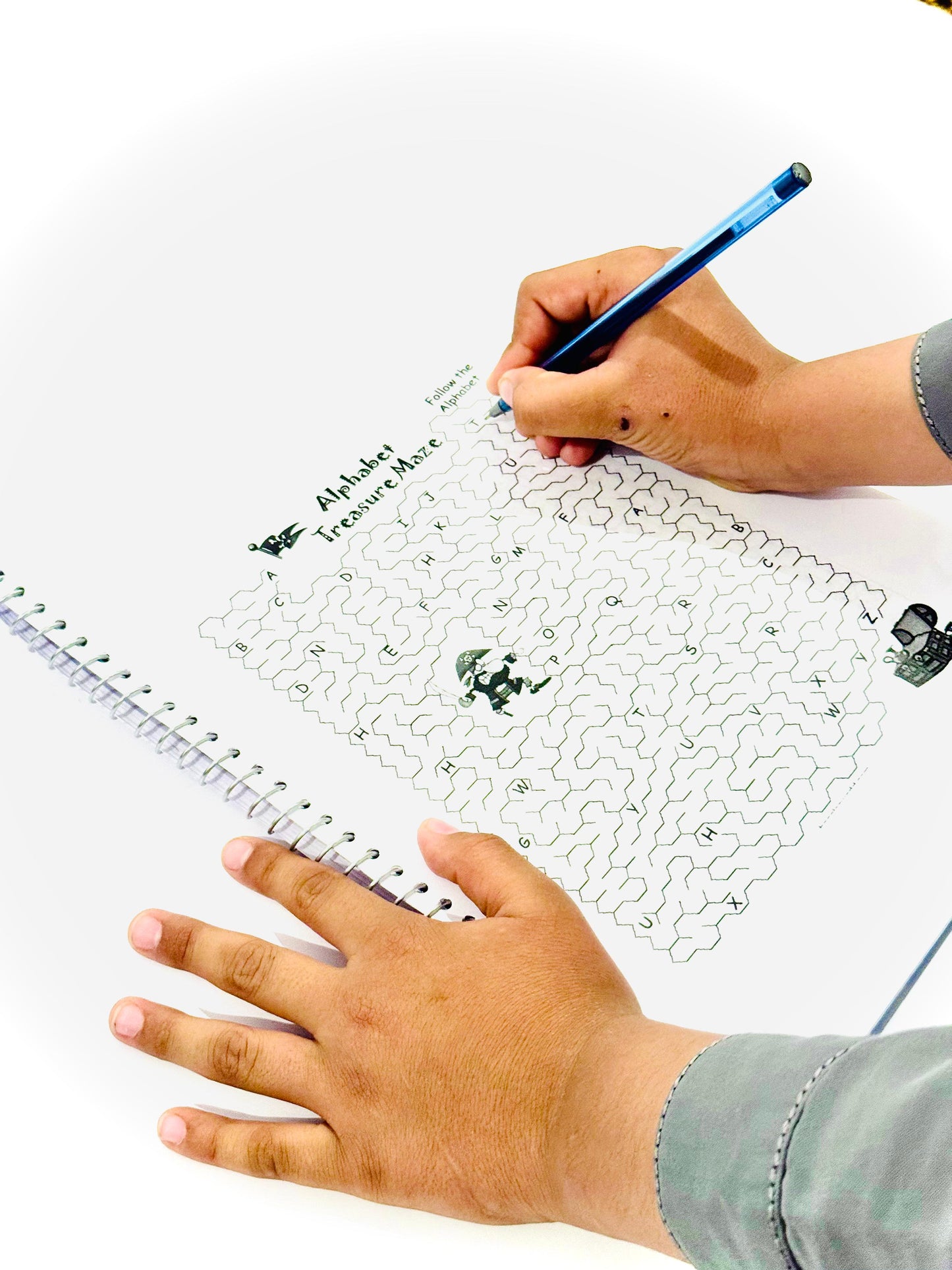 Challenging Maze Puzzle Book for Adults – Relax & Sharpen Your Mind