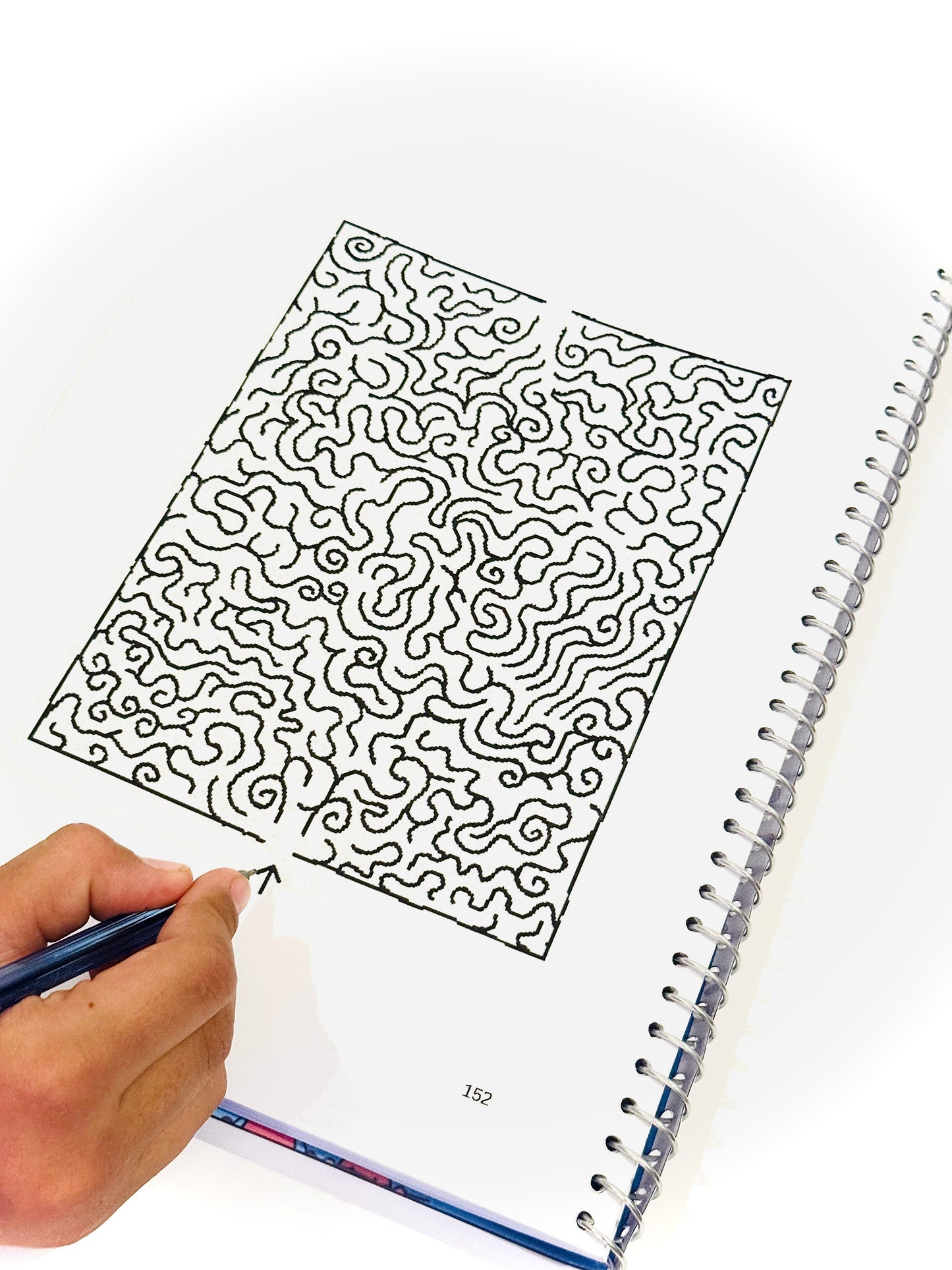Challenging Maze Puzzle Book for Adults – Relax & Sharpen Your Mind