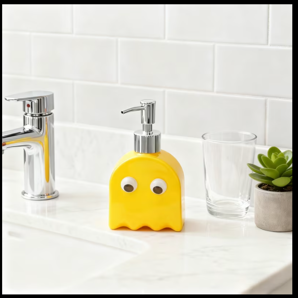 Sabi Style Simulated Rock Shape Ceramic Soap Pump Dispenser 
موزع صابون سيراميك بتصميم حجر طبيعي – أسلوب سابي