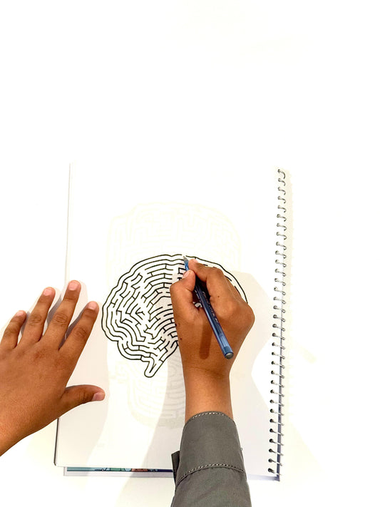 Challenging Maze Puzzle Book for Adults – Relax & Sharpen Your Mind